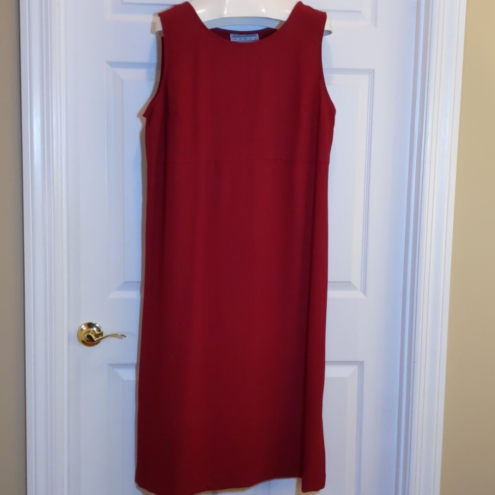 Burgundy Jessica Howard Woman Dress, Sz 20